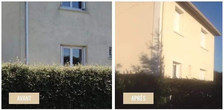 rénovation de façade avant après